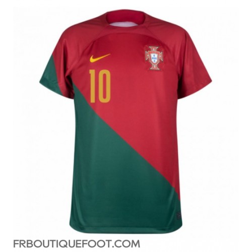 Maillot de foot le Portugal Bernardo Silva #10 Domicile vêtements Monde 2022 Manches Courtes